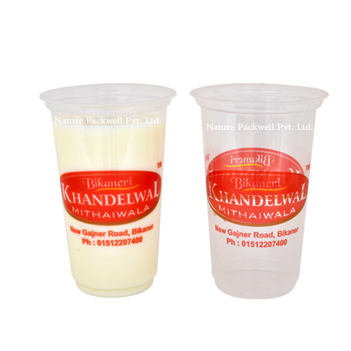 Clear Cold Drink Disposable Glass