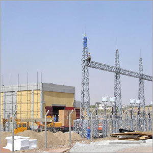 66 KV उप-स्थानांतरण की स्थापना