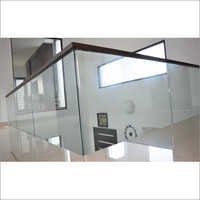 ग्लास हैंड रेल