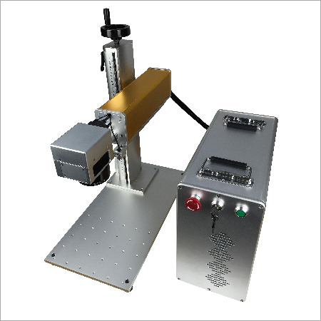 Desktop Fiber Laser Marking Machine - Optional Output Power 20w-120w, 12,000mm/s Marking Speed, Air Cooling, USB-2.0 Control Interface | 1mJ Pulse Energy, 1064nm Wavelength, Compatible with WIN7/10
