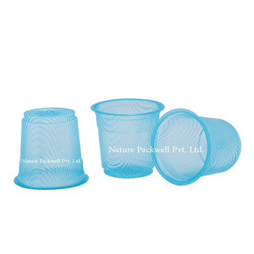 Blue Juice Disposable Glass