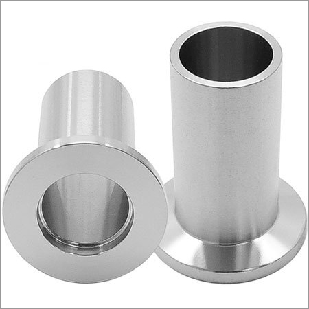 SS Long Stub End - Stainless Steel, Polished Silver Finish | Round Shape, Suitable for Various Applications
