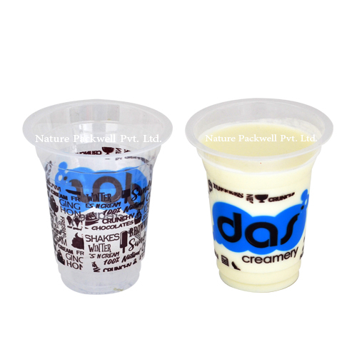 Clear Large Disposable Glass