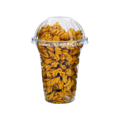 Clear Large Disposable Glass
