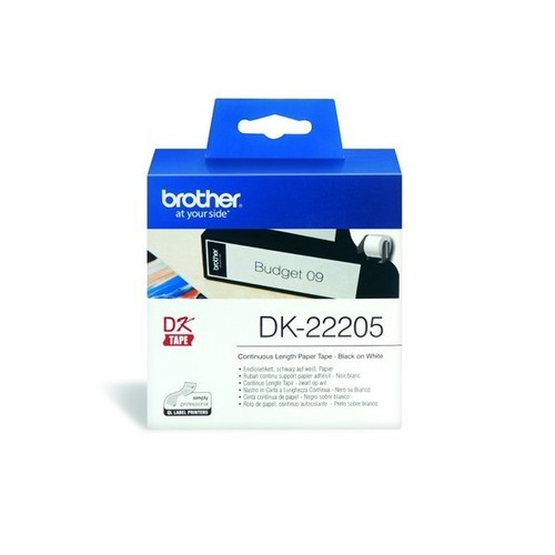 Brother Dk 22205 Accuracy: 62Mm X 30.48M Mm