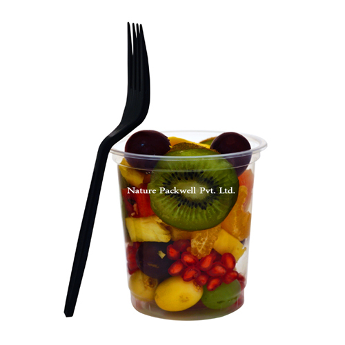 Clear Plastic Disposable Glass