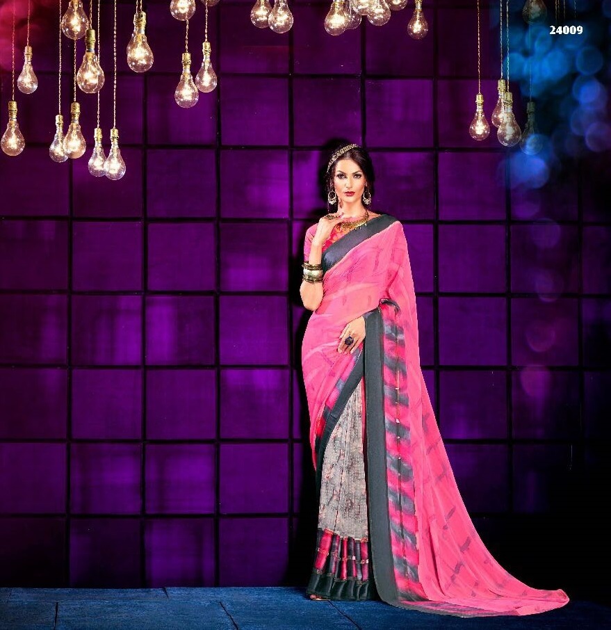Multi Printed Saree