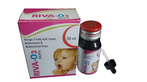 Omega-3 Fatty Acid + Lysine + Multivitamin And Multimineral Drops Application: Personal