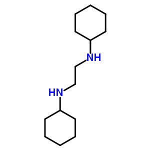 एन, एन'-डाइसाइक्लोहेक्साइल-1,2-एथेनडायमाइन C14h28n2