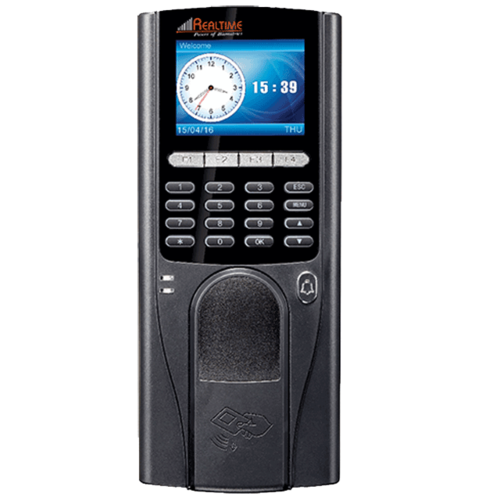Realtime T61c - 32bit Cpu Attendance Recorder | 10,000 Card & Password Users, 100,000 Records, Multi-device Support, 2.8" Color Display
