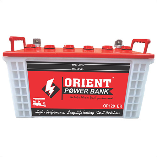 Orient E-Rickshaw Battery Battery Capacity: 30 A 50Ah
