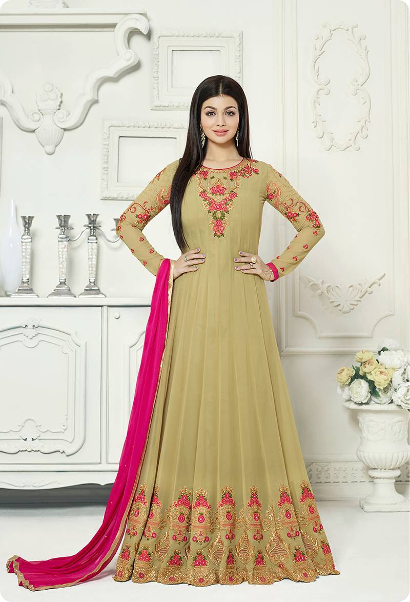 Dark Pink Indian Dresses