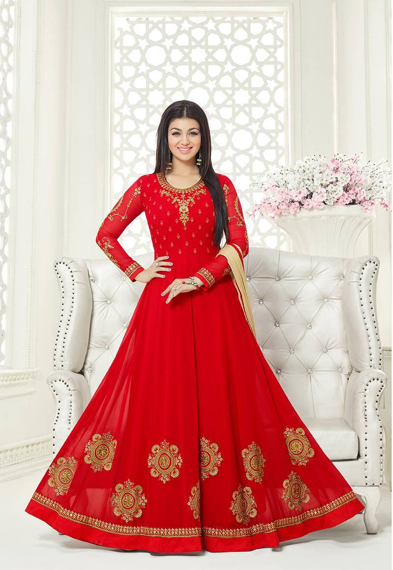 Dark Pink Indian Dresses