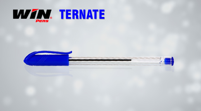 Win Ternate Ball Pen - Color: Blue