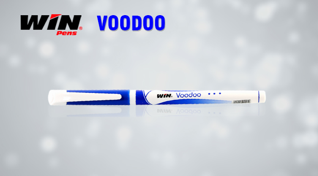 Blue Win Voodoo Ball Pen