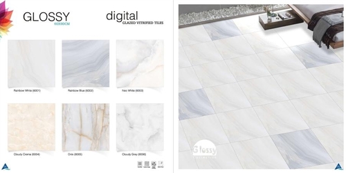 Grays Glazed Vitrified Tiles 60X60Cm