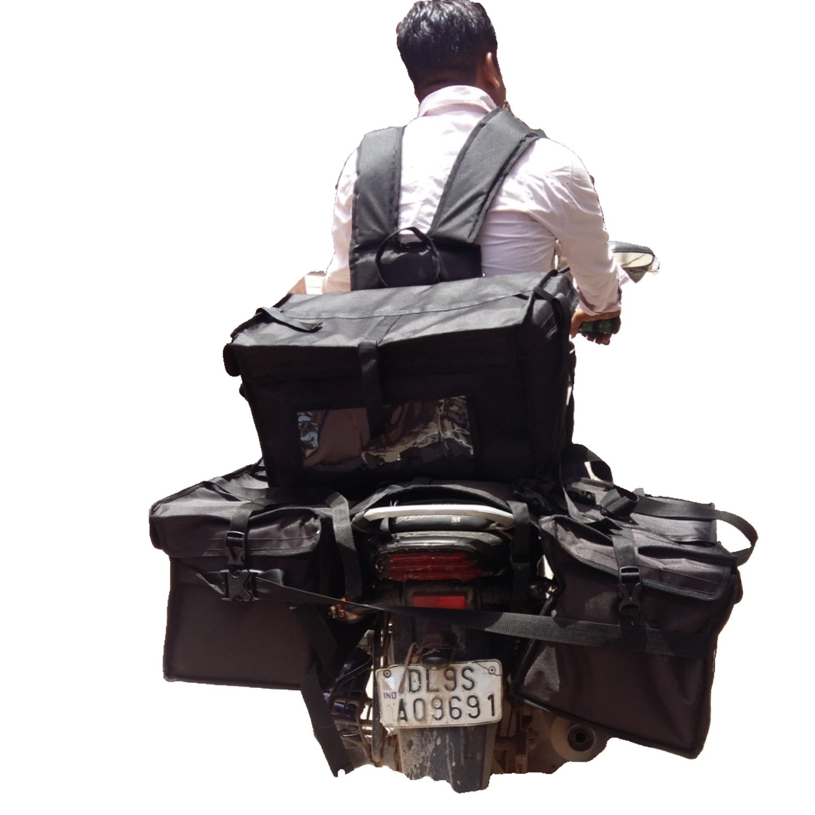 Milk Bottle Delivery Bags Manufacturer - Color: Black