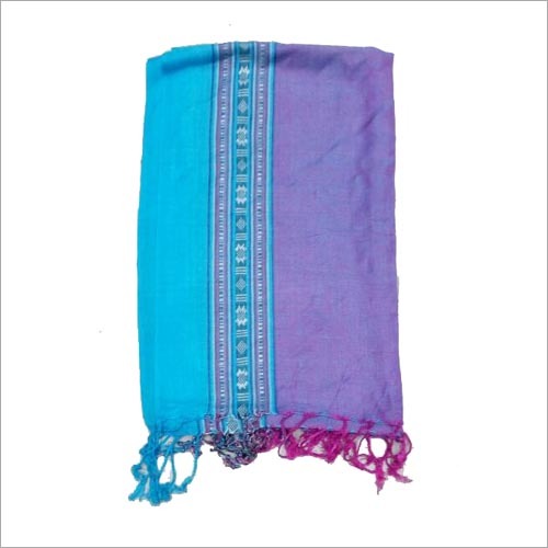 ब्लू एंड पर्पल लेडीज़ स्कार्फ
