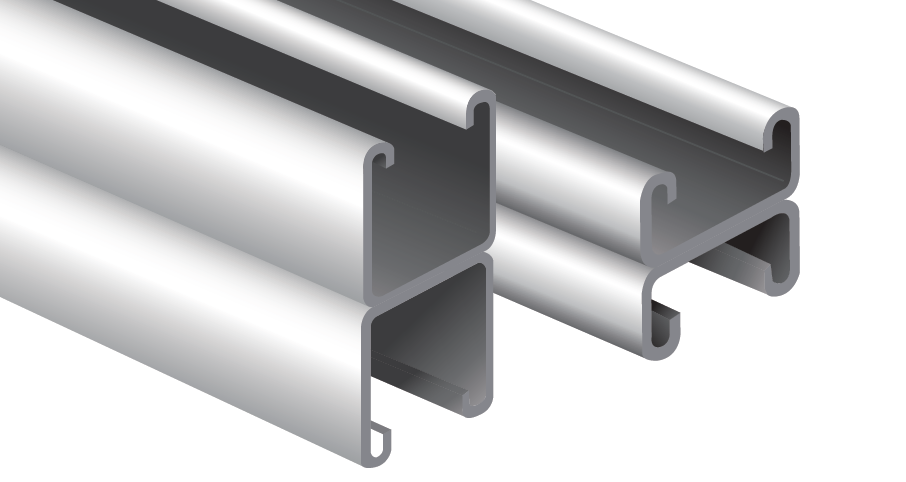 Channel Support System - Stainless Steel, 41x41 & 41x21 Sizes | Heat & Compression Resistant, Lightweight, Smooth Edges