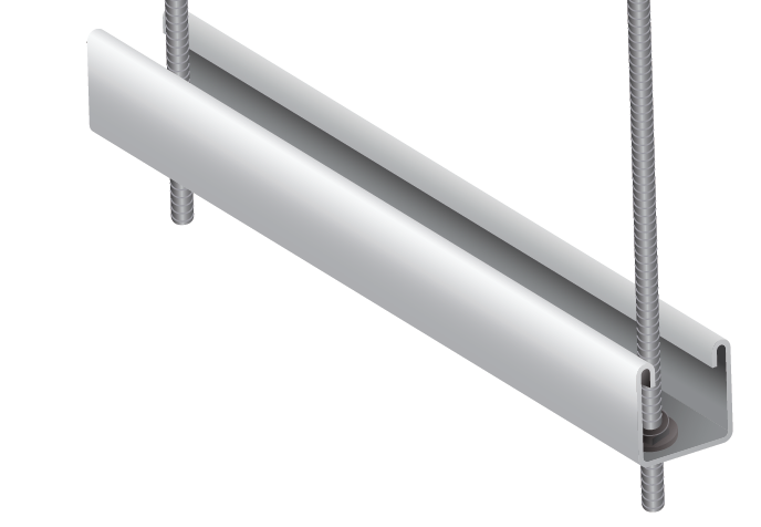 Channel Support System - Stainless Steel, 41x41 & 41x21 Sizes | Heat & Compression Resistant, Lightweight, Smooth Edges