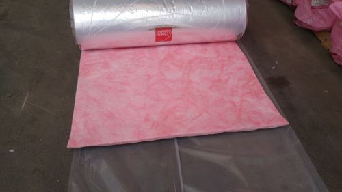 Insulation Glass Wool - Fiberglass, 100kg/m3, 10m x 1m x 50mm | Cost Effective, Durable, Easy Install, Fire Resistant, High Insulation, Moisture Resistant