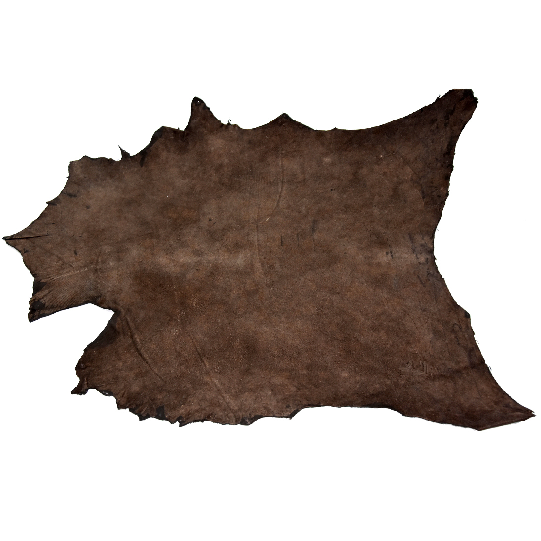 Sheep Genuine Leather Hides Raw Skin Brown Color