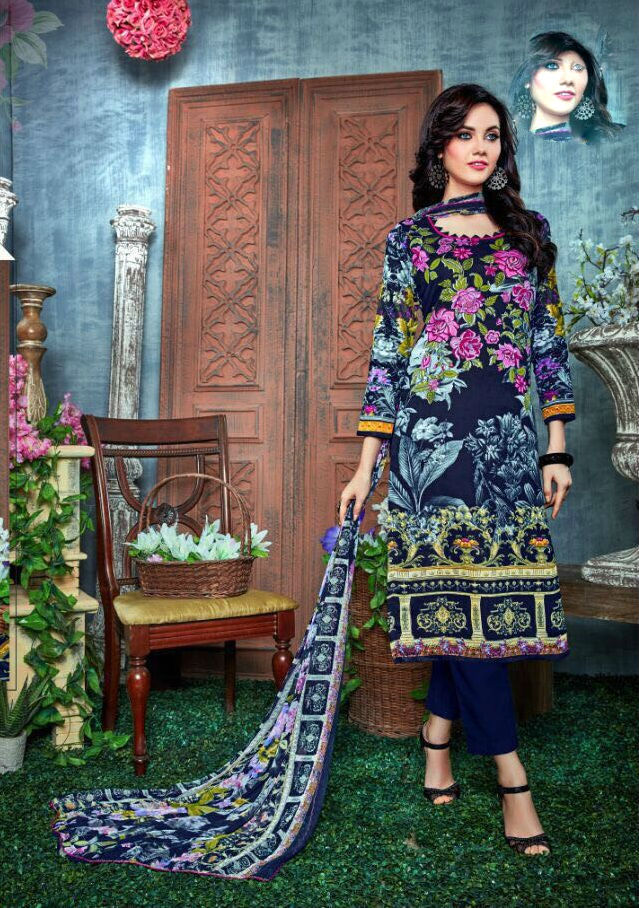 Pink Exclusive Printed Suit