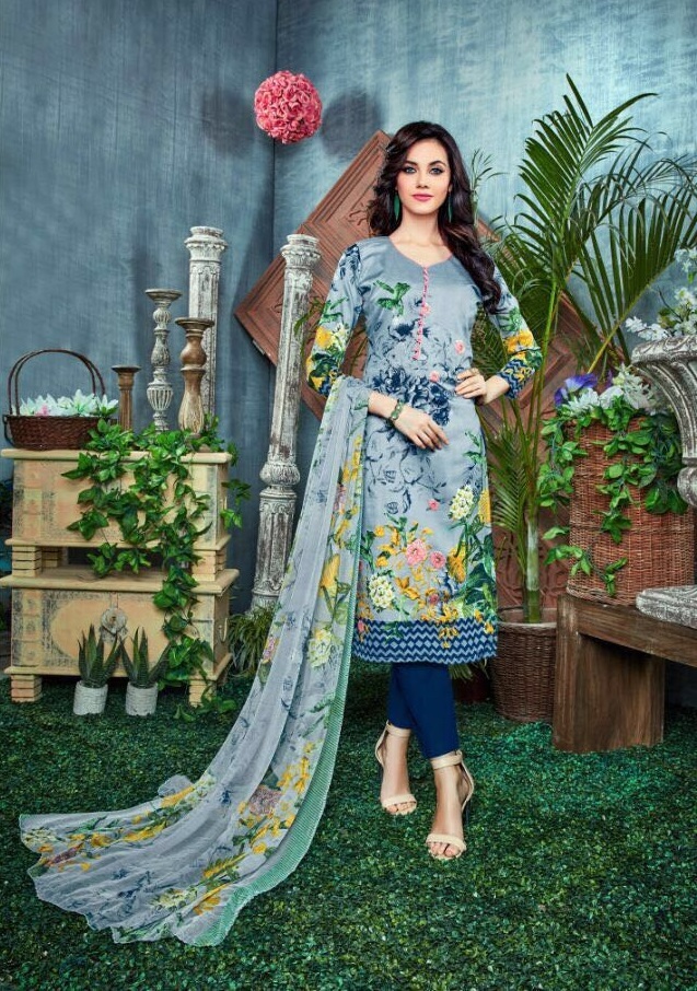 Pink Exclusive Printed Suit