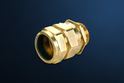E1w Cable Gland - Brass Material, Metric Thread Type | Ip68 Ingress Protection, -40a C To +85a C Operating Temperature
