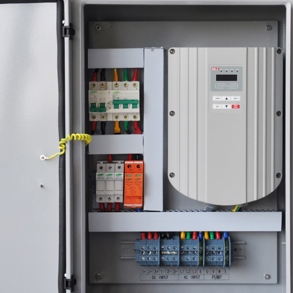 Solar Ac Pump Controller - Ip65, Dimensions 172x240x144 Mm To 218x300x154 Mm, 800vdc Supply Voltage, 18-month Warranty | Compatible With Iec Standard Motors, Gprs Remote Monitoring, Smart Igbt Module