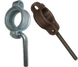 Prop Nut With Handle - Steel, M16 Thread Size, 100mm Handle, Zinc Plated Finish | 0.5kg Weight, -20â°c To 100â°c Operating Temperature, 1000kg Working Load