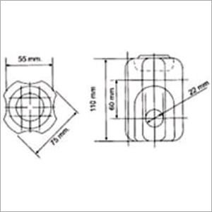 Guy Strain Insulator SC-Guy-100-75