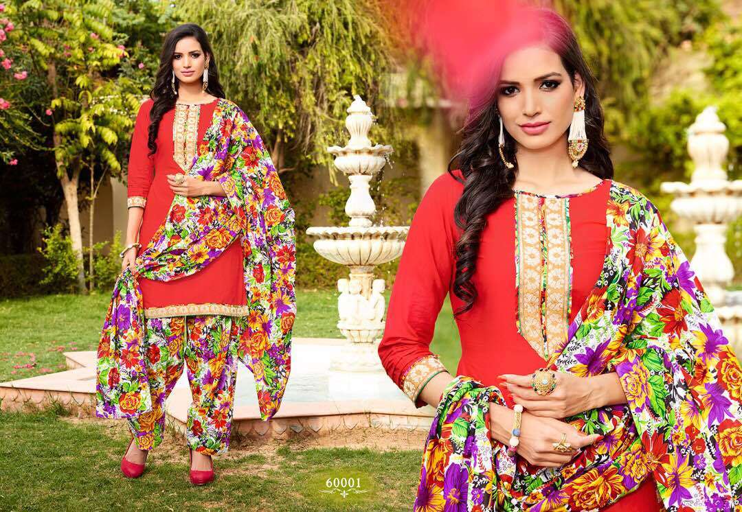 Printed Cotton Salwar Suit