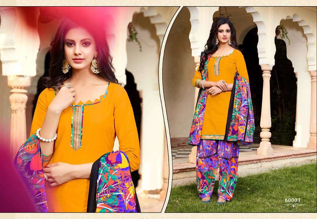 Printed Cotton Salwar Suit