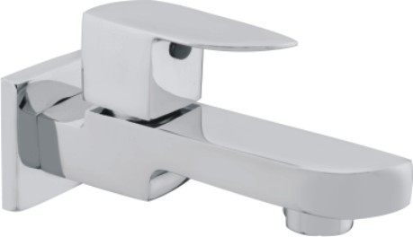 Wall Mounted Long Nose Bib Cock - Color: Silvar