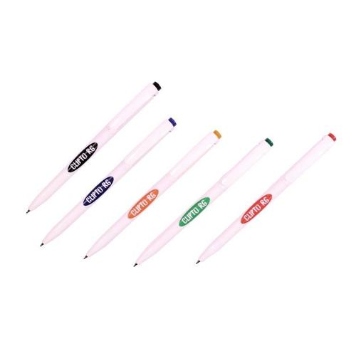 व्हाइट कॉर्पोरेट बॉल पेन