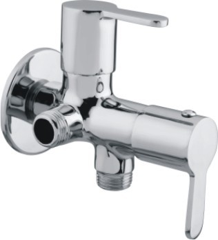 2 In 1 Angle Cock - Color: Silvar