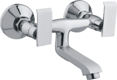 बाथरूम सिंक ब्रास वॉल मिक्सर नॉन टेलीफोनिक कॉक