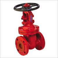 Industrial Gate Valve - Class 150, 2-6 Inch, Red | Water Application, Hydraulic Air Test Pressure