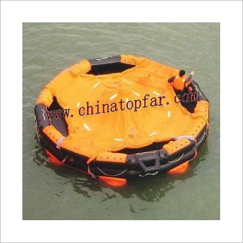 कैनोपीड रिवर्सिबल इन्फ्लैटेबल लाइफ राफ्ट