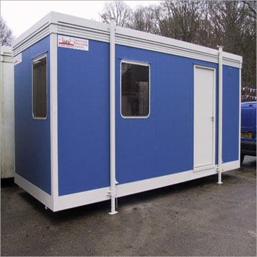 Mobile Cabins - Steel, Customizable Dimensions | Blue, PUF Insulation, PVC Windows, Easy Assembly, Weather Protection