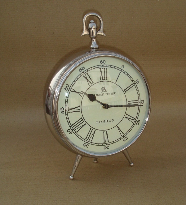 Antique Nautical Desk Clock - Metal, 4-9 Inches | Easy To Clean, Eco-friendly, Decorative Design