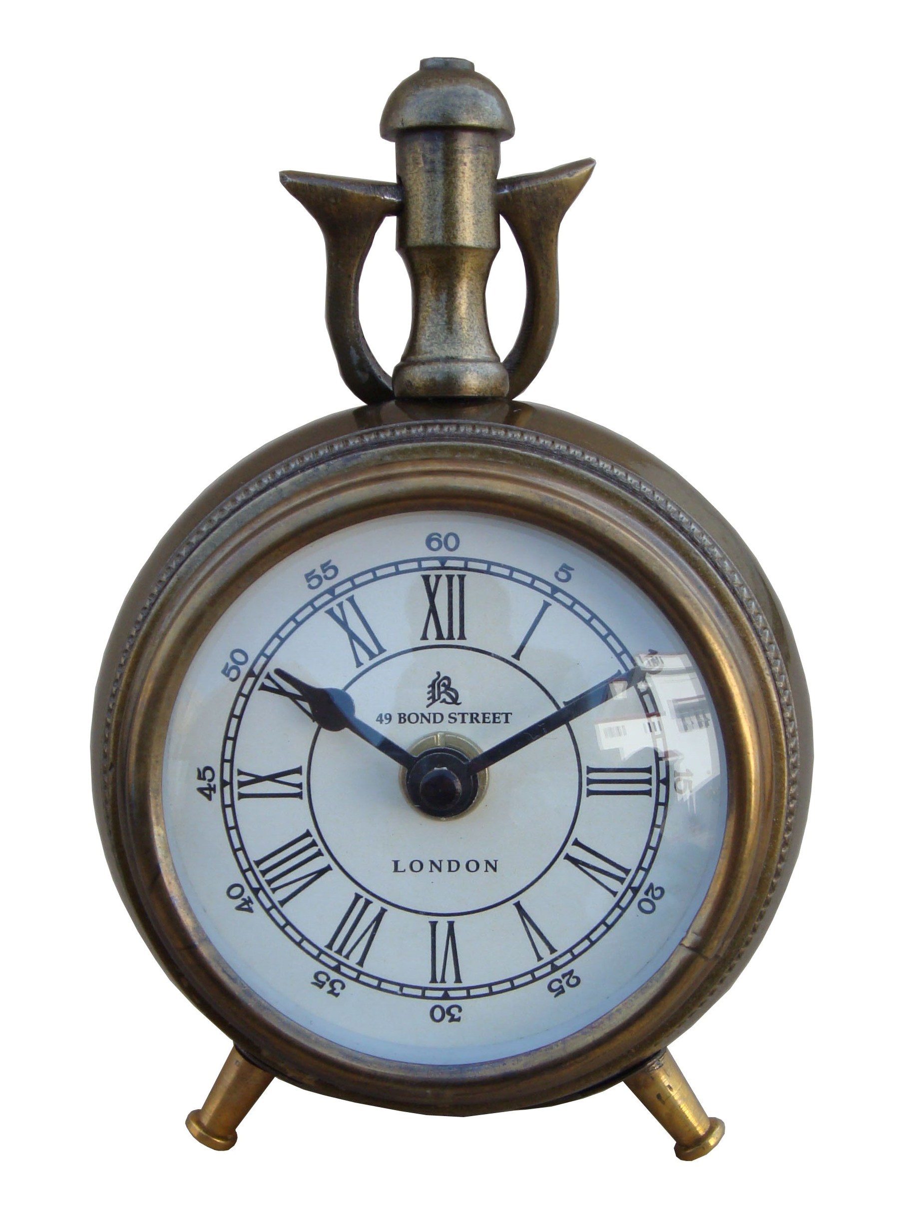 Antique Nautical Desk Clock - Metal, 4-9 Inches | Easy To Clean, Eco-friendly, Decorative Design