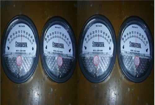 सेंसोकॉन मेक मेग्नेलिक डिफरेंशियल प्रेशर गेज -50 टू 50 एमएमडब्ल्यूसी