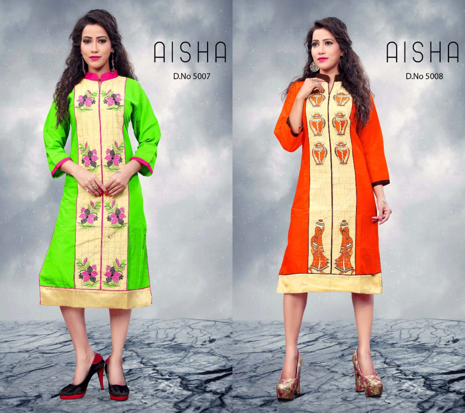 Washable Ladies Kurti Set
