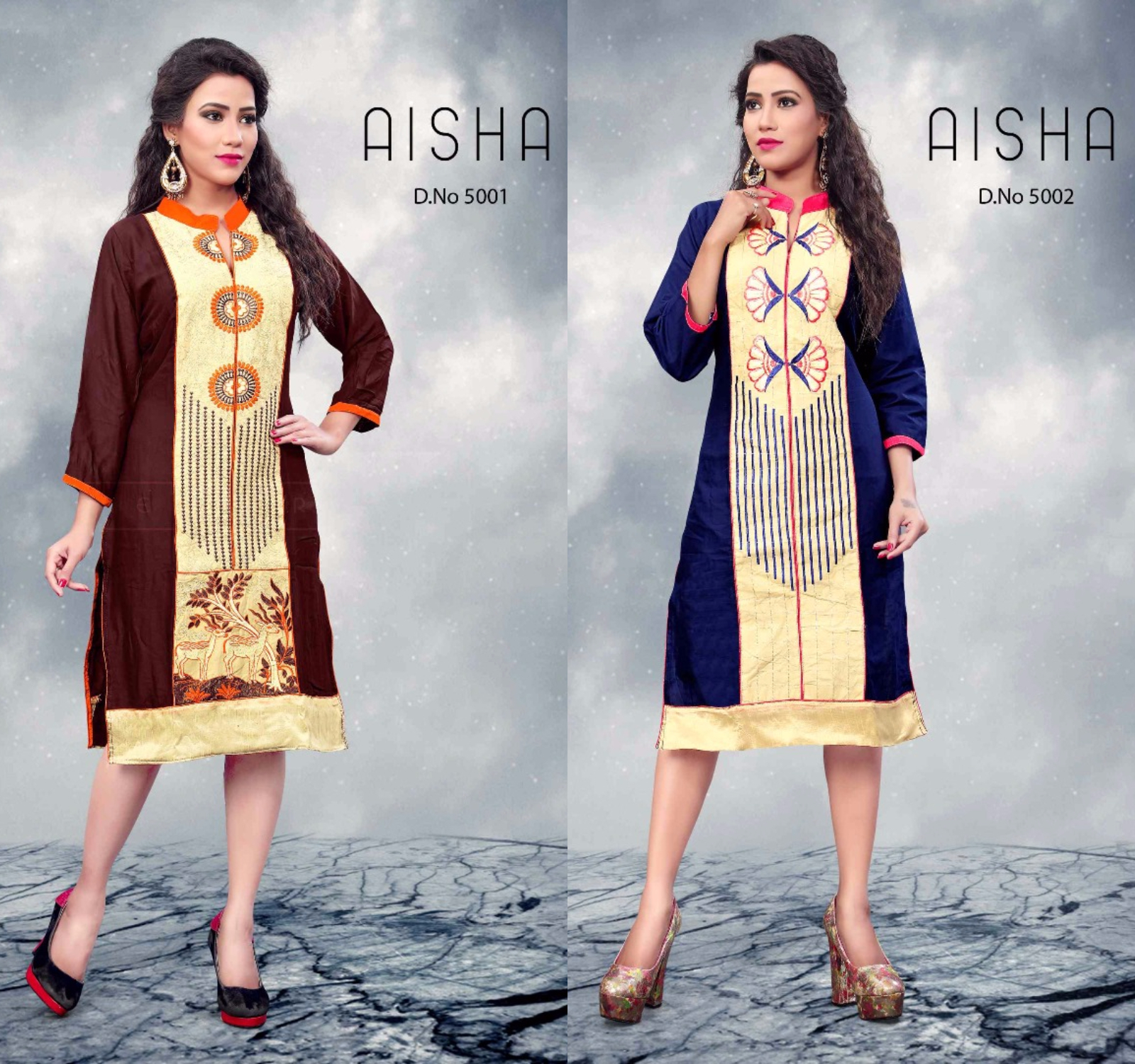 Washable Ladies Kurti Set