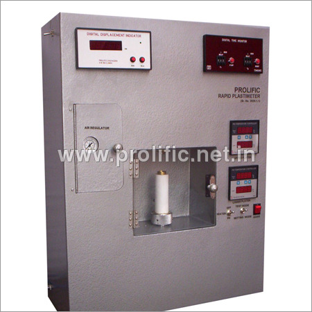Rapid Plastimeter - Metal Build, Automatic Control, Grey Finish | Features Pneumatic Operation, Dual Heating Platens, 240 Volt Voltage