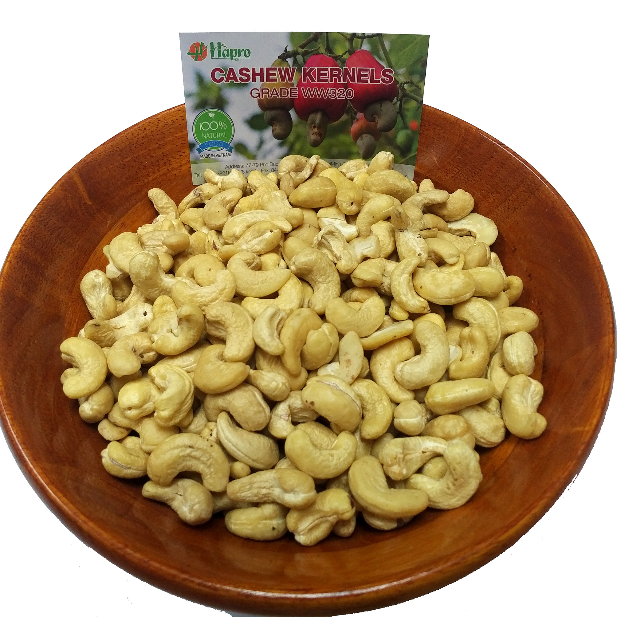 Cashew Kernel Whole - Grade W180/w210/w240/w320/w450, 8% Broken, 5% Moisture, 2 Years Shelf Life | Premium Quality, High Nutritional Value, Hygienically Processed, Fresh And Rich Taste