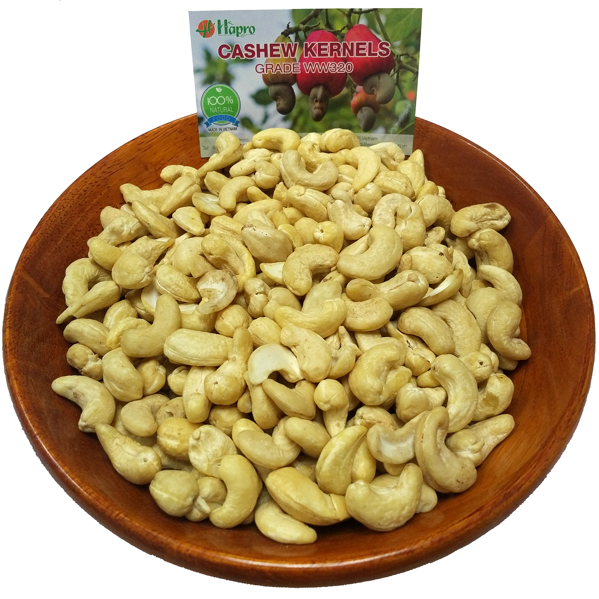 Cashew Kernel Whole - Grade W180/w210/w240/w320/w450, 8% Broken, 5% Moisture, 2 Years Shelf Life | Premium Quality, High Nutritional Value, Hygienically Processed, Fresh And Rich Taste