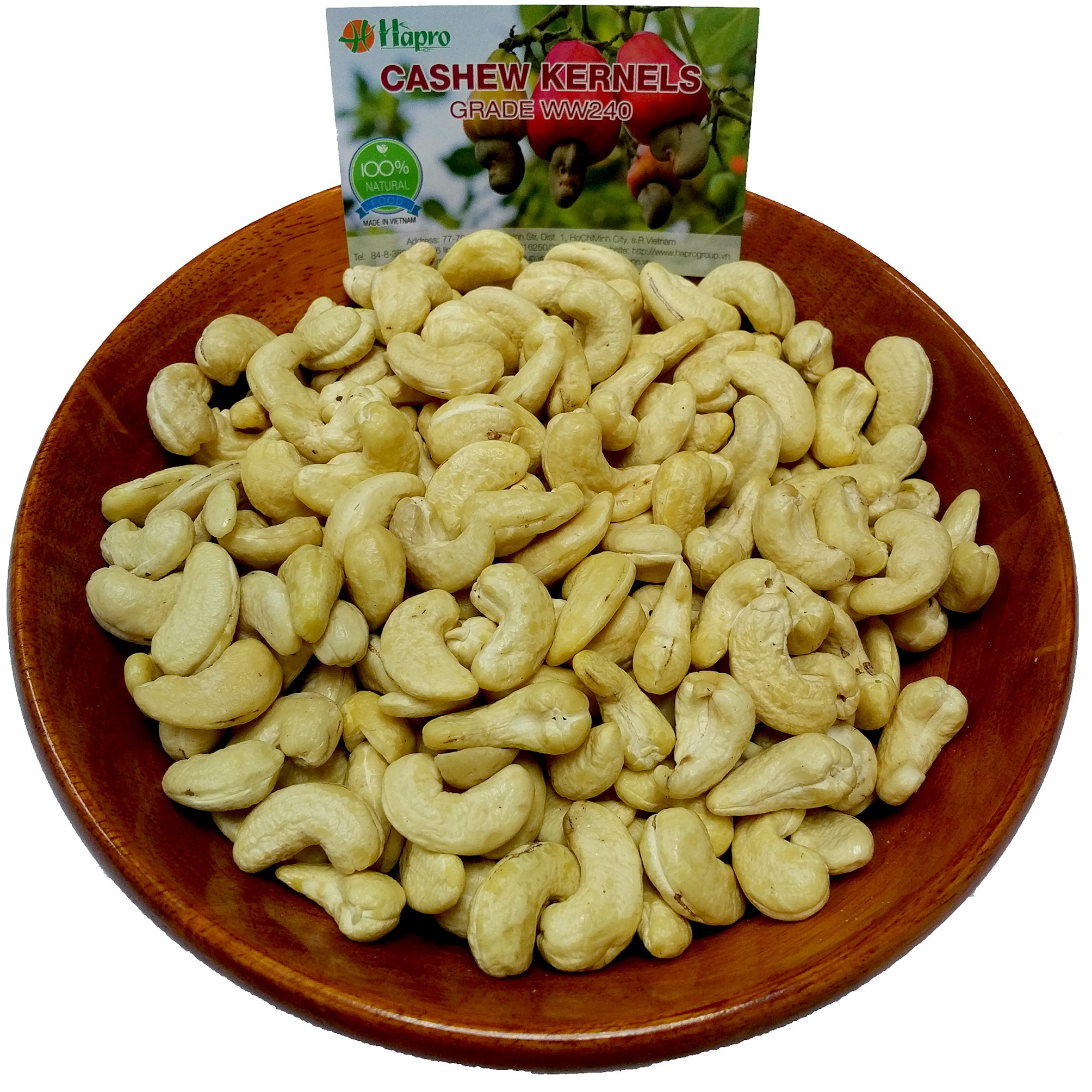 Cashew Kernel Whole - Grade W180/w210/w240/w320/w450, 8% Broken, 5% Moisture, 2 Years Shelf Life | Premium Quality, High Nutritional Value, Hygienically Processed, Fresh And Rich Taste
